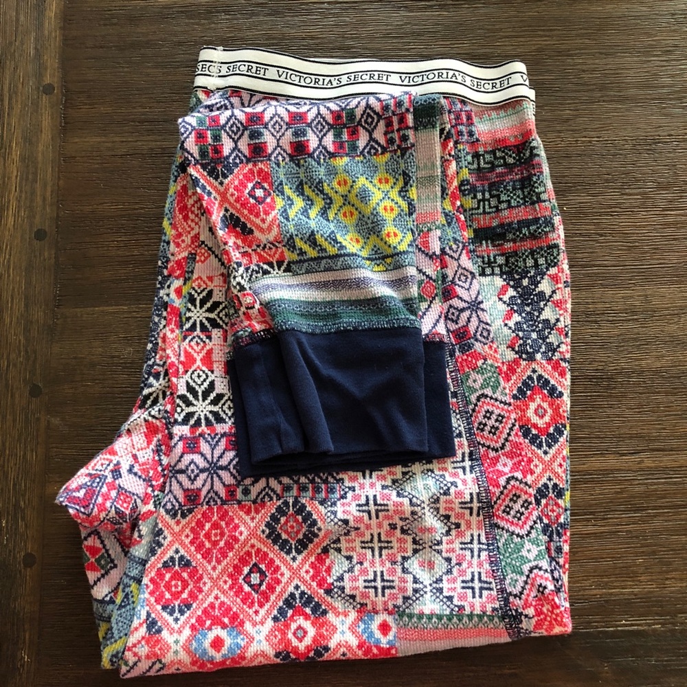 Victoria’s Secret Patchwork Pajama Pants